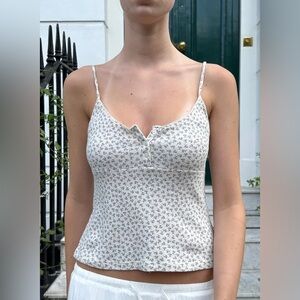 Brandy melville Tiffany floral tank